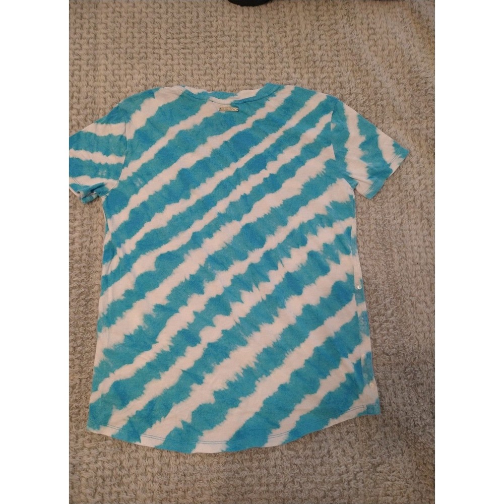 Michael kors Tie Dye  striped xxs top Embellished Sparkle Y2K Classic Summer - Picture 3 of 9